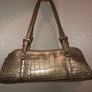 NWOT Snake skin print bag